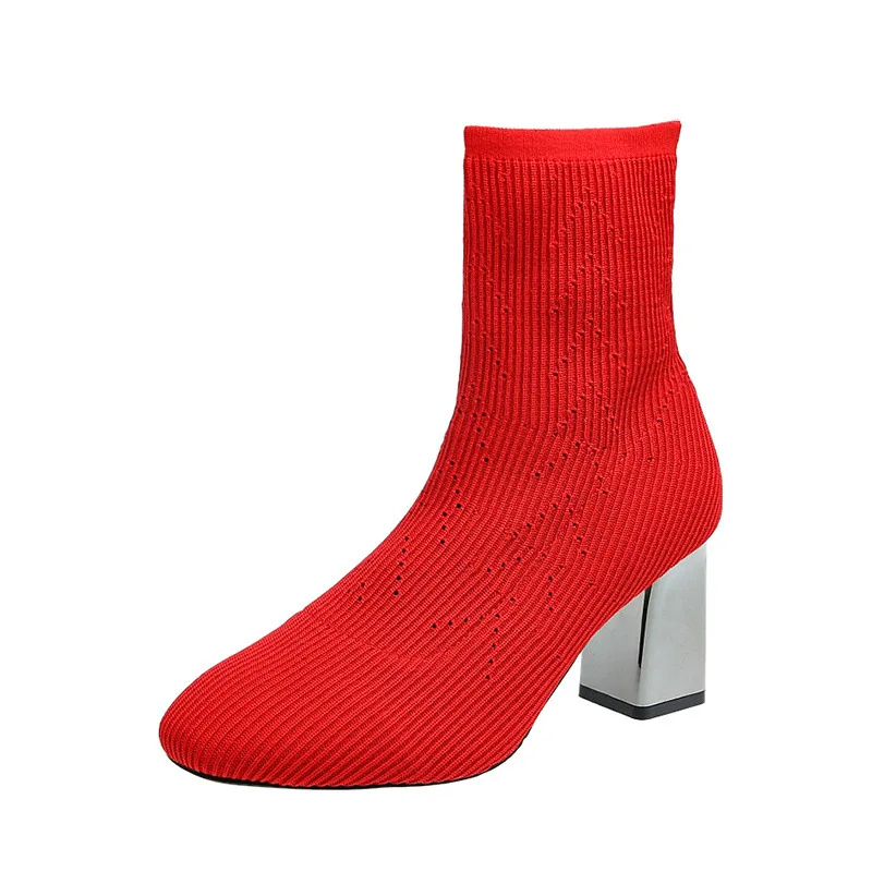 Wool elastic Korean fashion women's shoes Girls boots new Knitted socks straight quality
Wool elastic Korean fashion women's shoes Girls boots new Knitted socks straight quality