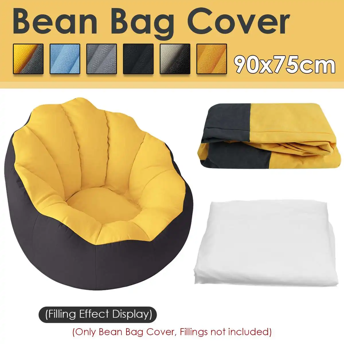 Big Sale Bean Bag Cover Chairs Cover with Inner Liner Warm Corduroy Lounger SeatLazy Sofa Pouf Puff Couch Tatami Living Room
Big Sale Bean Bag Cover Chairs Cover with Inner Liner Warm Corduroy Lounger SeatLazy Sofa Pouf Puff Couch Tatami Living Room