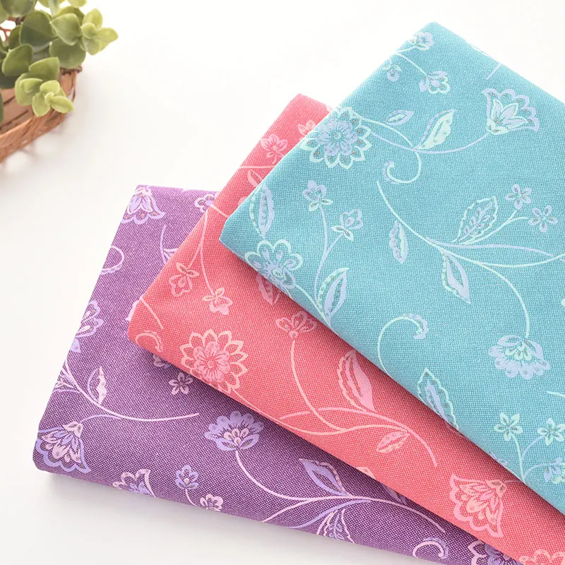 100% Cotton Fabrics Printed Flower Cloth For DIY Sewing Textile Tecido Tissue Patchwork 50*110cm
100% Cotton Fabrics Printed Flower Cloth For DIY Sewing Textile Tecido Tissue Patchwork 50*110cm