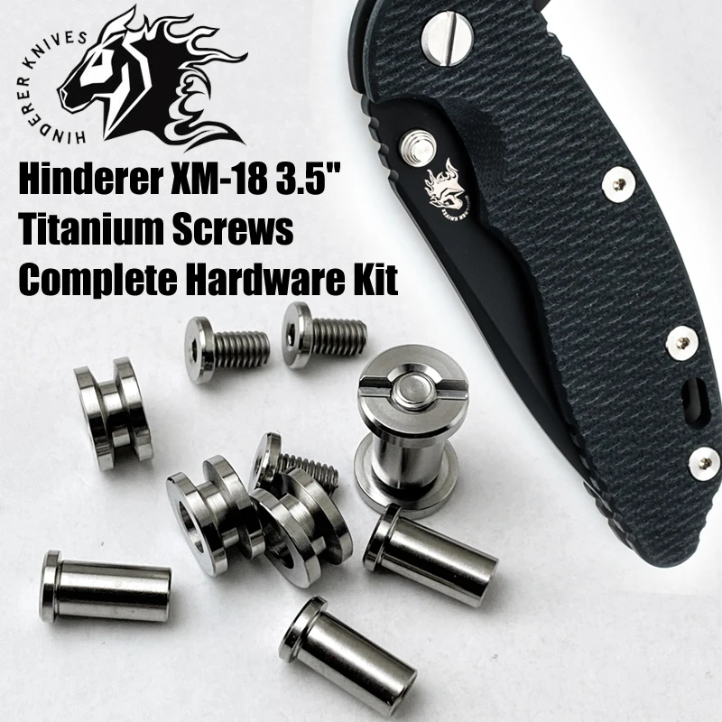 Custom Made Titanium Screw For Hinderer XM-18 3.5" Knife Handle Screws Folding Knife Parts Make Accessories
Custom Made Titanium Screw For Hinderer XM-18 3.5" Knife Handle Screws Folding Knife Parts Make Accessories