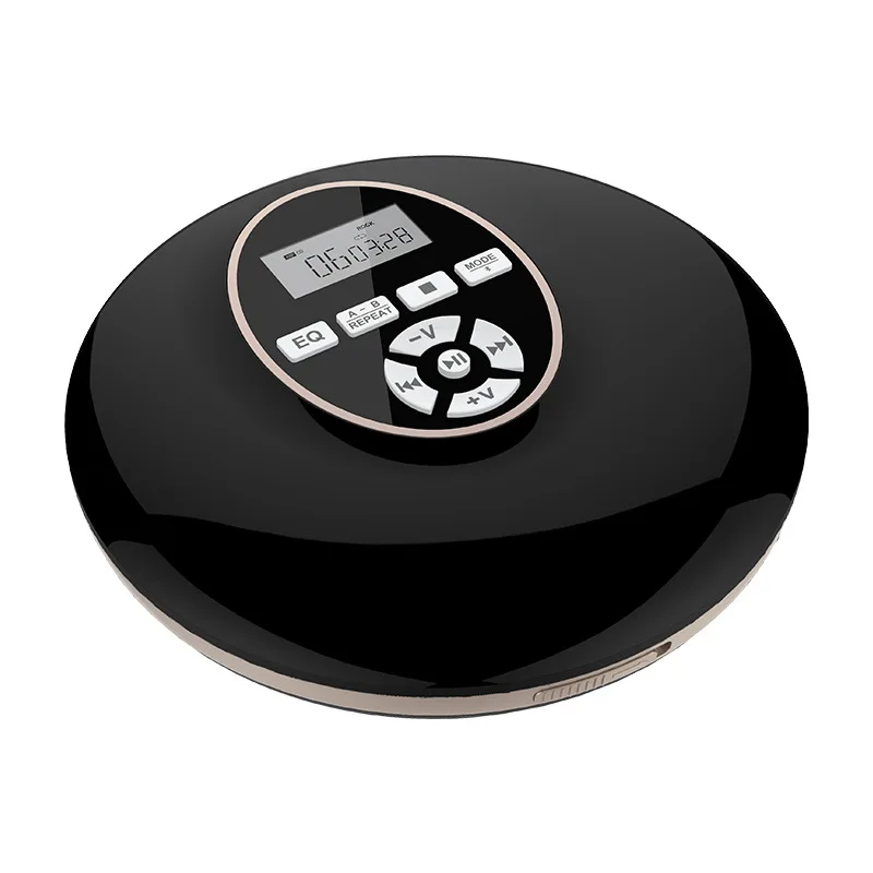 OPQ портативный CD плеер с Bluetooth Walkman ЖК дисплеем аудио 3 5 мм разъем для