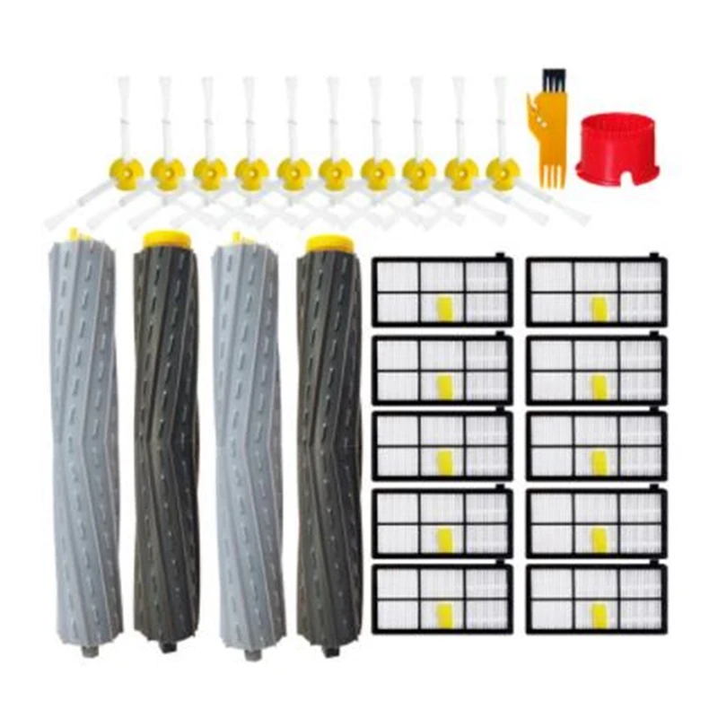Main Brush Side Brushes Hepa Filter for IRobot Roomba 800 900 Series 860 880 890 960 Robotic Vacuum Cleaner Parts
Main Brush Side Brushes Hepa Filter for IRobot Roomba 800 900 Series 860 880 890 960 Robotic Vacuum Cleaner Parts