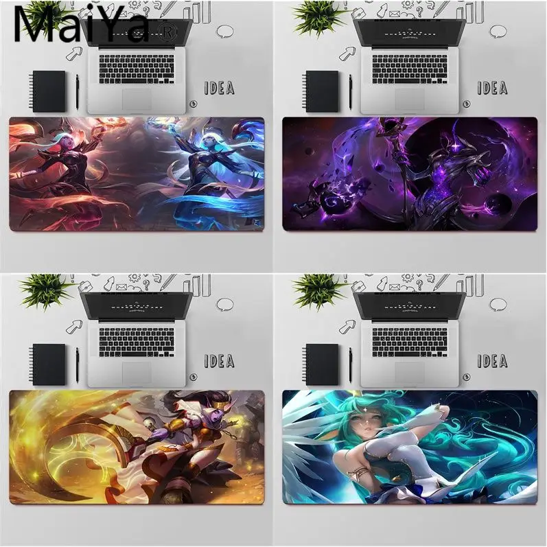 Maiya Top Quality league of legends Soraka Silicone large small Pad to Mouse Game Free Shipping Large Mouse Pad Keyboards Mat
Maiya Top Quality league of legends Soraka Silicone large small Pad to Mouse Game Free Shipping Large Mouse Pad Keyboards Mat