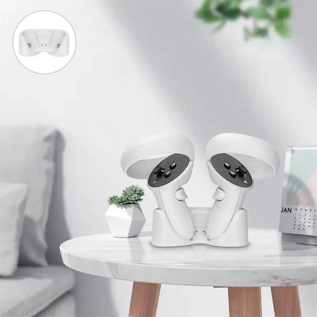 Зарядная док-станция для быстрой зарядки со светодиодным индикатором, зарядная станция с настенным креплением VR для Quest 2, аксессуары виртуа... 
Зарядная док-станция для быстрой зарядки со светодиодным индикатором, зарядная станция с настенным креплением VR для Quest 2, аксессуары виртуа...