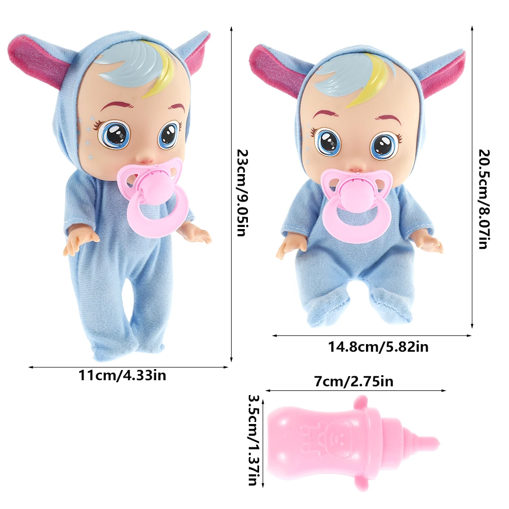 Babies Dolls 3D crying doll with 8 inch doll Boneca soft Silicone Baby Doll Toy Realistic girl Kids Birthday Silicone Baby Doll
Babies Dolls 3D crying doll with 8 inch doll Boneca soft Silicone Baby Doll Toy Realistic girl Kids Birthday Silicone Baby Doll