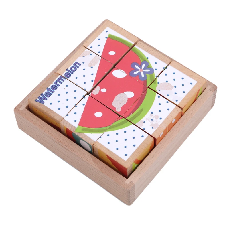 High Grade Six-face Picture Wooden Jigsaw 3D Puzzle Toys Children's Early Educational Toy Cube Jigsaw Puzzle Baby Kids Gifts
High Grade Six-face Picture Wooden Jigsaw 3D Puzzle Toys Children's Early Educational Toy Cube Jigsaw Puzzle Baby Kids Gifts