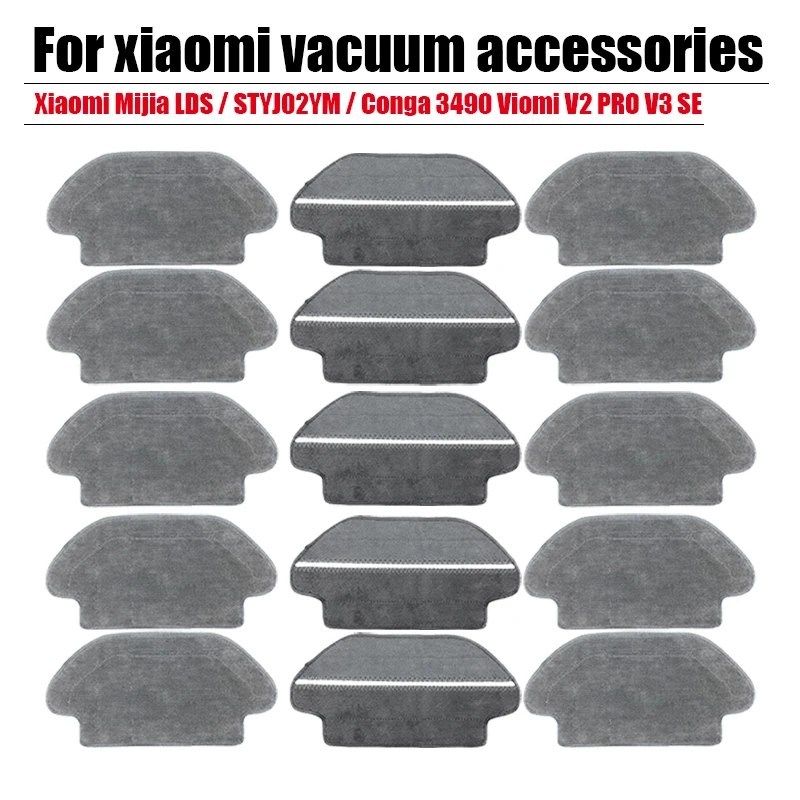 Washable cleaning cloth for Viomi V3 V2 Pro SE vacuum cleaner accessories Conga 349 mop rag xiaomi Mijia robot STYJ02YM parts
Washable cleaning cloth for Viomi V3 V2 Pro SE vacuum cleaner accessories Conga 349 mop rag xiaomi Mijia robot STYJ02YM parts