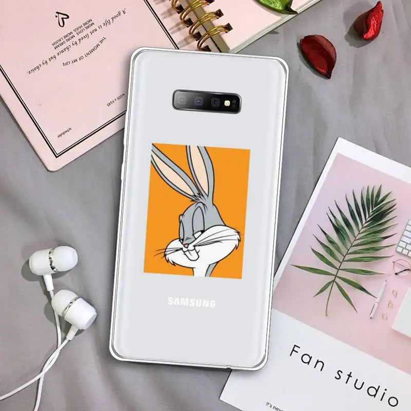 Bugs Bunny rabbit cartoon animal Phone Case Transparent For Samsung Galaxy A 71 21s S note 8 9 10 plus 20 ultra 
Bugs Bunny rabbit cartoon animal Phone Case Transparent For Samsung Galaxy A 71 21s S note 8 9 10 plus 20 ultra