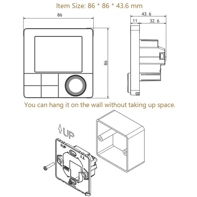 Beok Smart Thermostat Wifi Temperature Controller For Gas Boiler Room Underfloor Heating Touch Screen Thermostat
Beok Smart Thermostat Wifi Temperature Controller For Gas Boiler Room Underfloor Heating Touch Screen Thermostat
