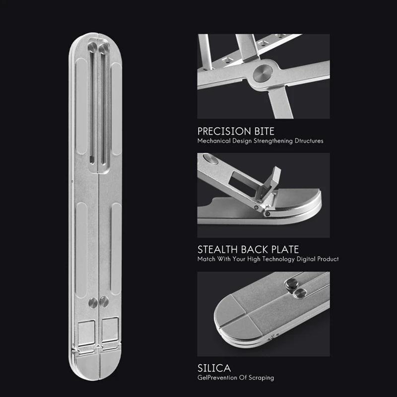 Laptop Stand Phone Holder Portable Foldable Laptop Support Ergonomic Adjustable Notebook Bracket for PC Pro Air
Laptop Stand Phone Holder Portable Foldable Laptop Support Ergonomic Adjustable Notebook Bracket for PC Pro Air