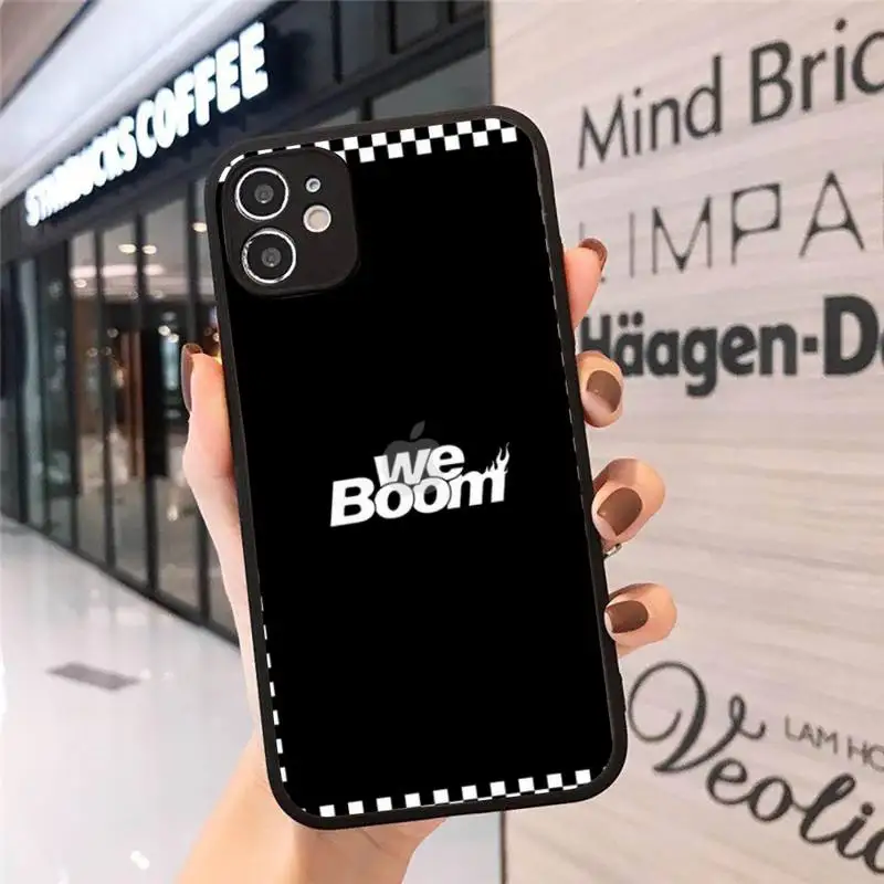 We Boom Phone Case For iphone 12 11 8 7 plus mini x xs xr pro max matte transparent cover 
We Boom Phone Case For iphone 12 11 8 7 plus mini x xs xr pro max matte transparent cover