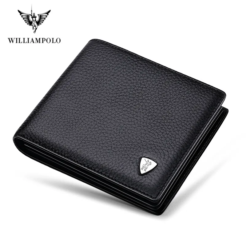 WILLIAMPOLO Men Wallet Genuine Luxury Leather Wallet For Man Card Holders Purse Standard Wallets
WILLIAMPOLO Men Wallet Genuine Luxury Leather Wallet For Man Card Holders Purse Standard Wallets