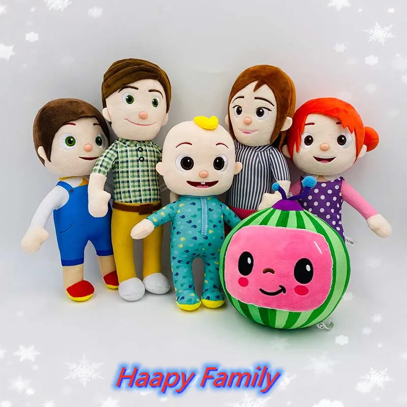 30cm Plush toys Toy Soft Family Baby Watermelon Sister Brother Daddy Mummy Stuffed Doll Educational Toys For Children Gift
30cm Plush toys Toy Soft Family Baby Watermelon Sister Brother Daddy Mummy Stuffed Doll Educational Toys For Children Gift