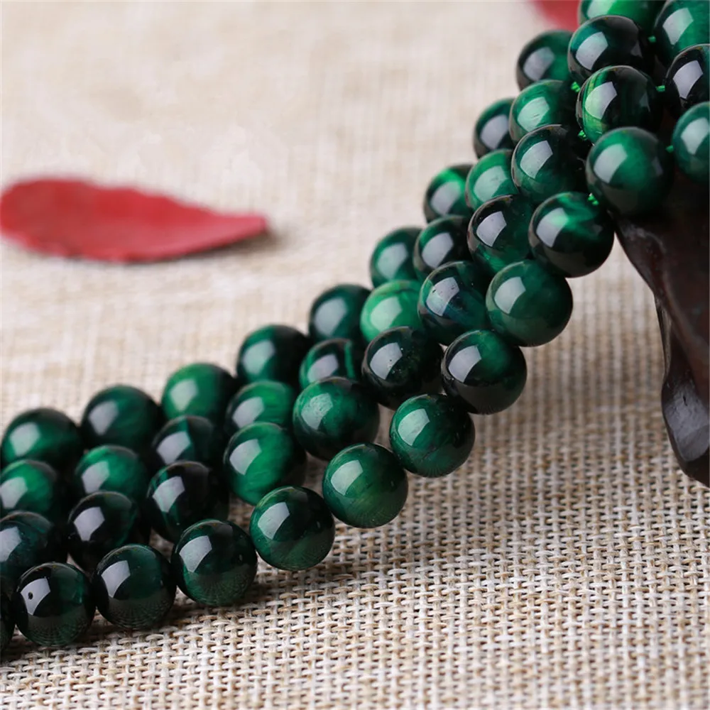 Grade A Natural Green Tiger's Eye Beads Enhanced Color 6mm-12mm Smooth Polished Round 15 Inch Strand HY18
Grade A Natural Green Tiger's Eye Beads Enhanced Color 6mm-12mm Smooth Polished Round 15 Inch Strand HY18