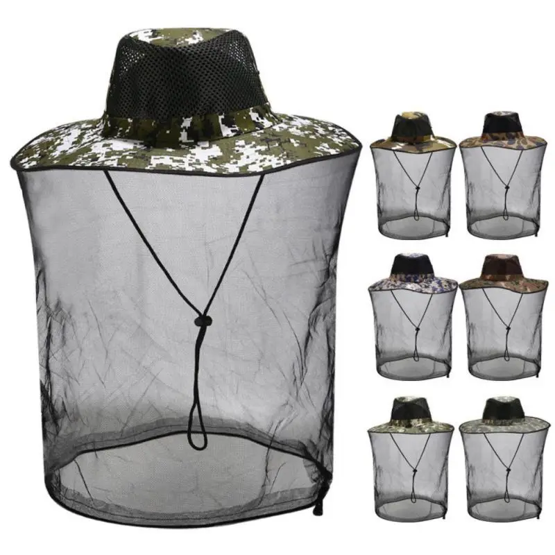 Outdoor Fishing Folding Leisure Ultraviolet-proof Beekeeping Anti-mosquito Mesh Hat Mosquito Head Net Hat With Hidden Mesh
Outdoor Fishing Folding Leisure Ultraviolet-proof Beekeeping Anti-mosquito Mesh Hat Mosquito Head Net Hat With Hidden Mesh