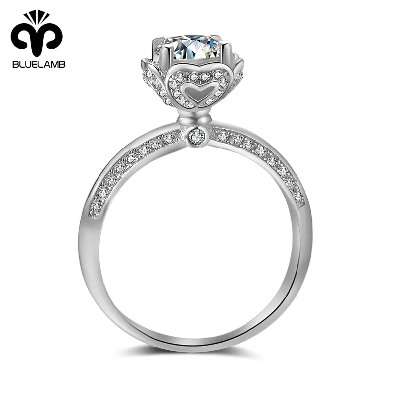 Elegant 925 Sterling Silver Wedding Rings for Women Round Zircon Diamond Ring Couple Luxury Jewelry Engagement Gifts 2021
Elegant 925 Sterling Silver Wedding Rings for Women Round Zircon Diamond Ring Couple Luxury Jewelry Engagement Gifts 2021
