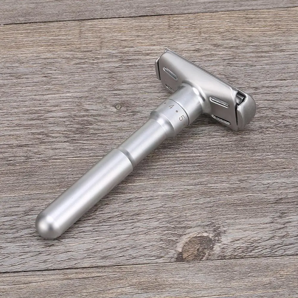 Shaving Turret Men's Swing And Unscrewing Upgrade Adjustable Hand Shaving Sharp Razor Double-sided P5N5
Shaving Turret Men's Swing And Unscrewing Upgrade Adjustable Hand Shaving Sharp Razor Double-sided P5N5