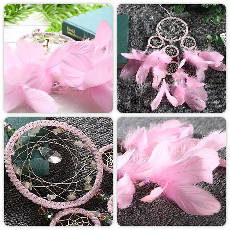 Handmade Indian Dream Catcher Hanging With Artificial Crystal Feathers Wall Car Decoration Ornament Dreamcatcher Home Decor
Handmade Indian Dream Catcher Hanging With Artificial Crystal Feathers Wall Car Decoration Ornament Dreamcatcher Home Decor