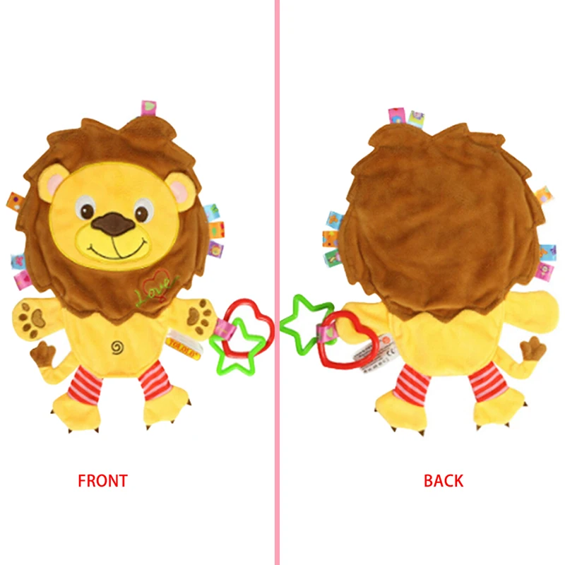 Baby Plush Towel Rubber Ring Comfort Doll Lion Pig Elephant Animal Rattles BB Device Multifunctional Toys Baby Towel
Baby Plush Towel Rubber Ring Comfort Doll Lion Pig Elephant Animal Rattles BB Device Multifunctional Toys Baby Towel