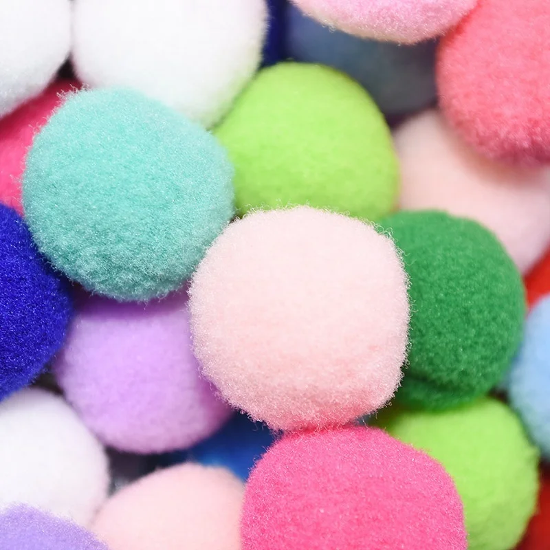 100Pcs 10/15/20/25/30/40mm Mini Fluffy Soft Pom Poms Pompoms Ball andmade Kids Toys Wedding Xmas Decor DIY Sewing Craft Supplies
100Pcs 10/15/20/25/30/40mm Mini Fluffy Soft Pom Poms Pompoms Ball andmade Kids Toys Wedding Xmas Decor DIY Sewing Craft Supplies
