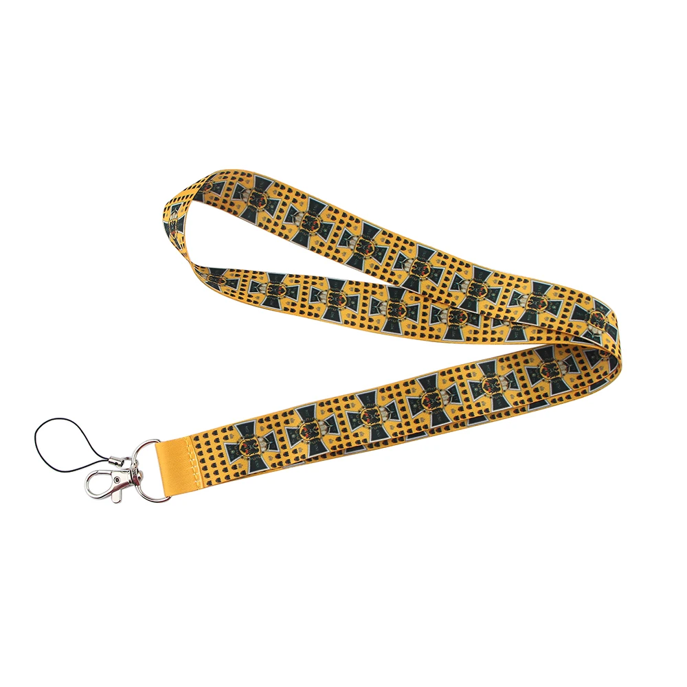 JF463 Prussia Cross Lanyard Keychain For Keys Neck Strap ID Card Badge Holder Cell Phone Hanging Rope Keyring
JF463 Prussia Cross Lanyard Keychain For Keys Neck Strap ID Card Badge Holder Cell Phone Hanging Rope Keyring