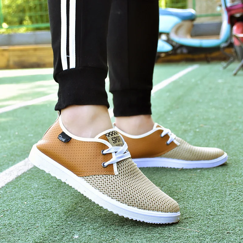 Spring Fashion Casual Mesh Men's Shoes Flat Bottom Sports Shoes Breathable Outdoor Running Shoes Driving Lightweight Shoes
Spring Fashion Casual Mesh Men's Shoes Flat Bottom Sports Shoes Breathable Outdoor Running Shoes Driving Lightweight Shoes