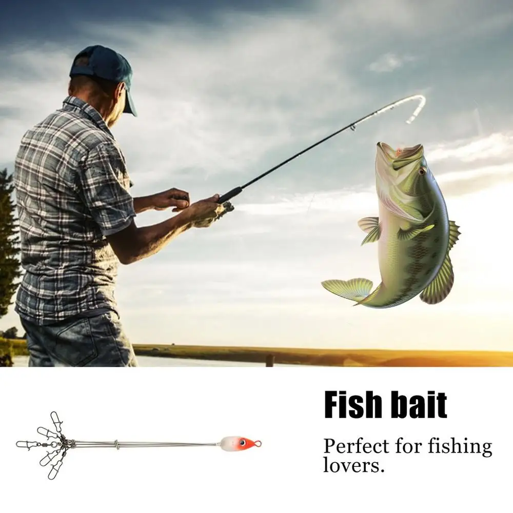 Sturdy Durable Convenient Fishing-Hook Tackle-Combination Fish-lure-Equipment Without Lures for Fishing Lovers
Sturdy Durable Convenient Fishing-Hook Tackle-Combination Fish-lure-Equipment Without Lures for Fishing Lovers