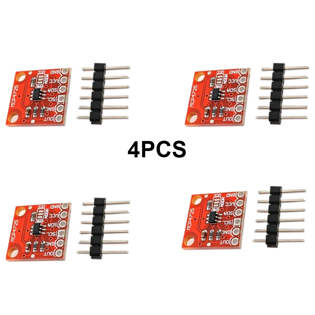 4PCS Breakout Sensor Module MCP4725 DAC I2C Interface Module Development Board Experimental Module Digital-To-Analog Converters
4PCS Breakout Sensor Module MCP4725 DAC I2C Interface Module Development Board Experimental Module Digital-To-Analog Converters