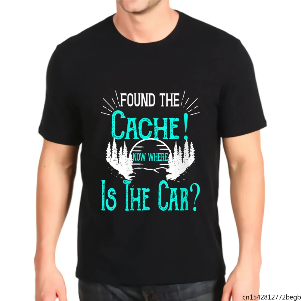 

Нашел кэш сейчас, где находится автомобиль, Мужская футболка
