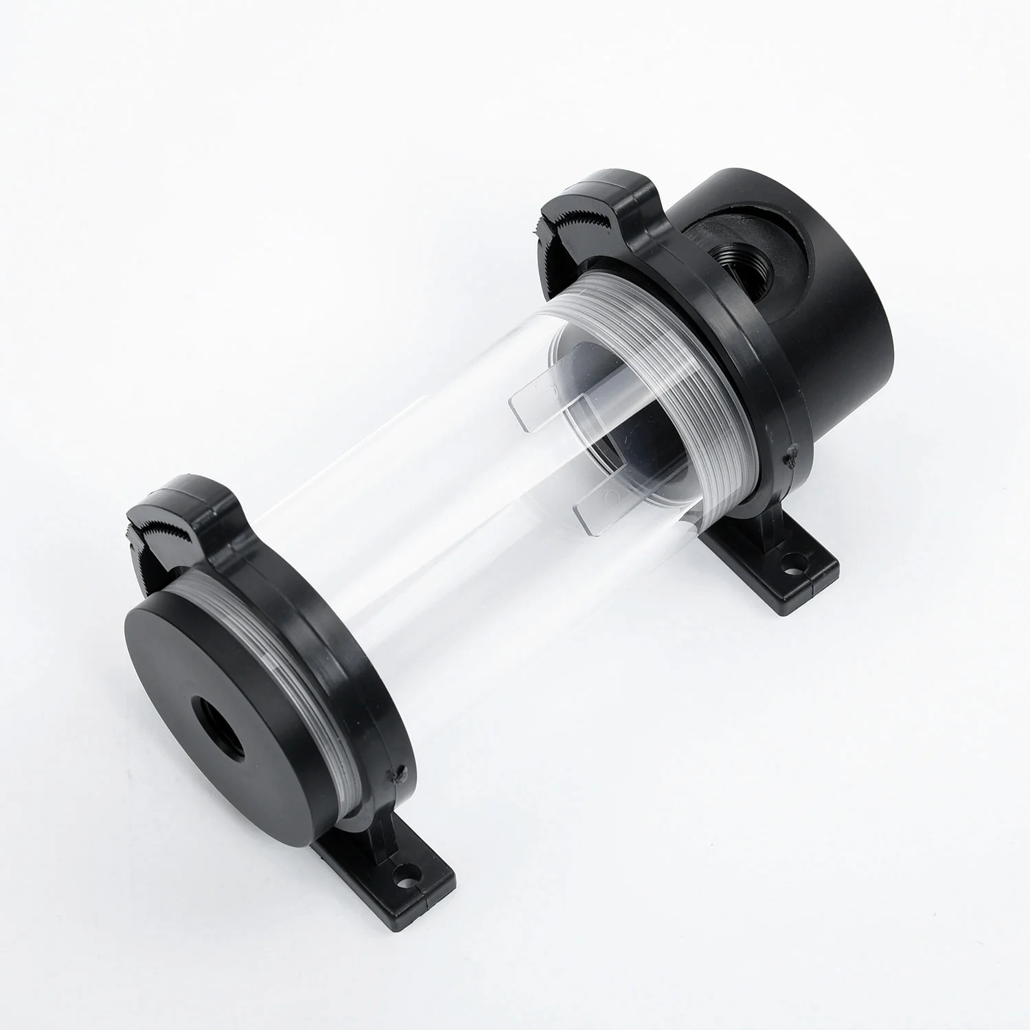 1.97x5.51' Cylinder Reservoir Water Tank For computer PC CPU Cooling Acrylic+POM G1/4 Screw Brackets Nuts Sets
1.97x5.51' Cylinder Reservoir Water Tank For computer PC CPU Cooling Acrylic+POM G1/4 Screw Brackets Nuts Sets