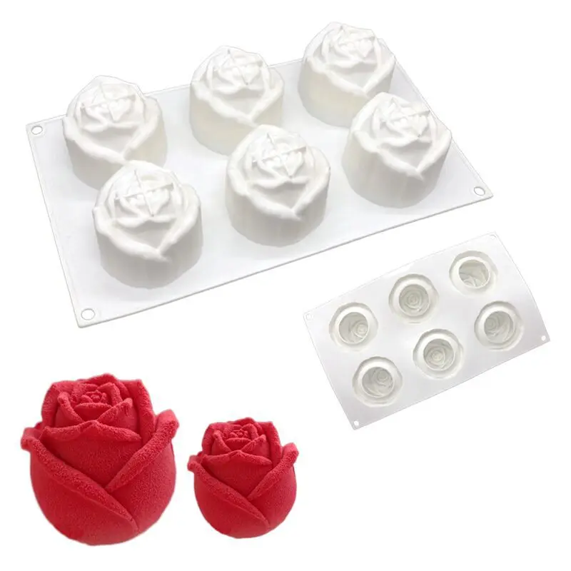 Valentine'S Day 6-Staying Rose DIY Cake Chocolate Mold Silicone Baking Mold Sponge Chiffon Mousse Dessert Cake Molds Food Grade
Valentine'S Day 6-Staying Rose DIY Cake Chocolate Mold Silicone Baking Mold Sponge Chiffon Mousse Dessert Cake Molds Food Grade