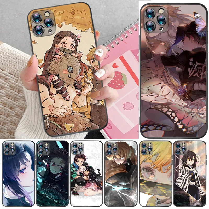 Demon Slayer Kimetsu No Yaiba Kamado Tanjirou Agatsuma Zenitsu Kamado Nezuko Phone Case For iPhone 12 Pro Max SE 2020 Carcasa
Demon Slayer Kimetsu No Yaiba Kamado Tanjirou Agatsuma Zenitsu Kamado Nezuko Phone Case For iPhone 12 Pro Max SE 2020 Carcasa