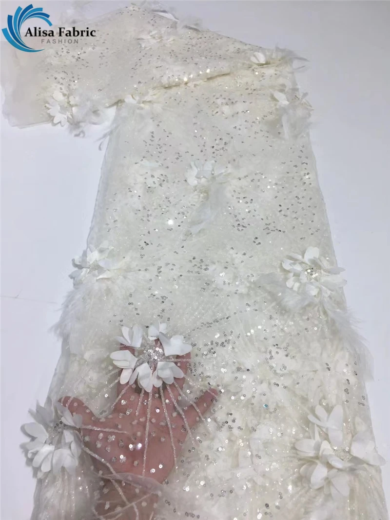 2021 High Quality African Lace Fabric 3D Flower Lace Fabric Nigerian Tulle Lace Fabric French Lace Fabric 5 Yards For DIY Sewing
2021 High Quality African Lace Fabric 3D Flower Lace Fabric Nigerian Tulle Lace Fabric French Lace Fabric 5 Yards For DIY Sewing