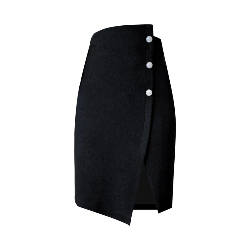 Women Skirt Spring Autumn 2021 New Work Wear Side Split Sheath Korean OL Buttons High Waist Pencil Wrap Elegant Lady Midi Skirts
Women Skirt Spring Autumn 2021 New Work Wear Side Split Sheath Korean OL Buttons High Waist Pencil Wrap Elegant Lady Midi Skirts