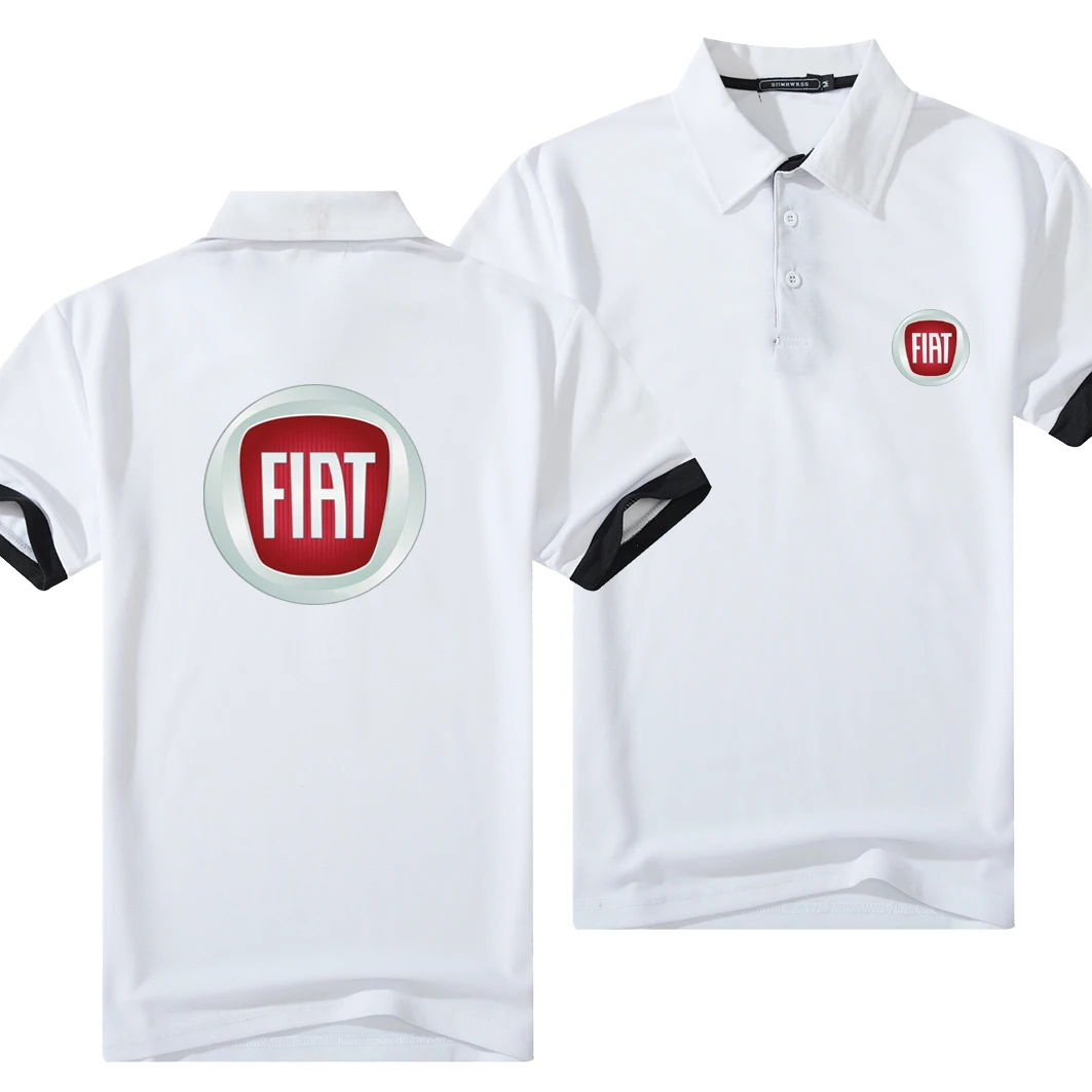 Summer New FIAT Car Logo Brand Lapel Polo Men Cotton T-Shirts Casual Breathable Short Sleeve 5 Color
Summer New FIAT Car Logo Brand Lapel Polo Men Cotton T-Shirts Casual Breathable Short Sleeve 5 Color