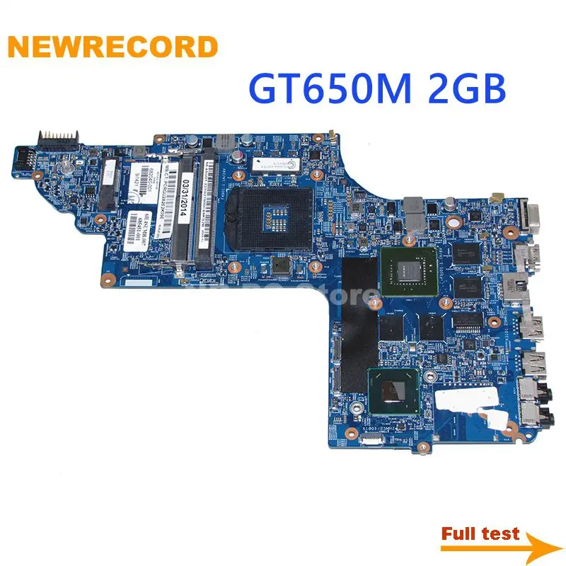 Материнская плата для ноутбука HP pavilion DV7 DV7T 682040 501 001 системная 17 дюймов GT650M 2 Гб