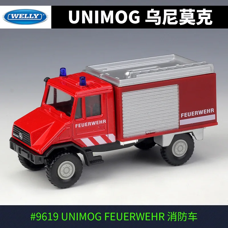 Welly 1:36 Alloy Model Of Benz Unimok Fire Engine Simulation Engineering Vehicle
Welly 1:36 Alloy Model Of Benz Unimok Fire Engine Simulation Engineering Vehicle