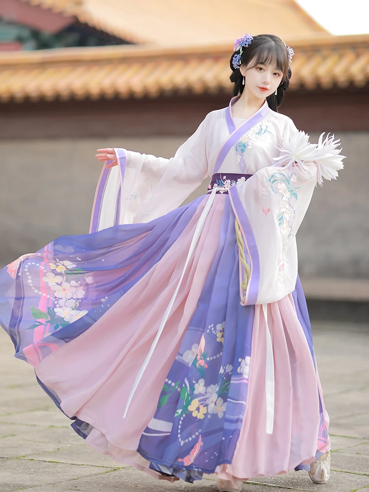 Chinese Dress Oriental Style Woman Hanfu Costume Cosplay Ancient Traditional Elegant Princess Performance Clothes
Chinese Dress Oriental Style Woman Hanfu Costume Cosplay Ancient Traditional Elegant Princess Performance Clothes