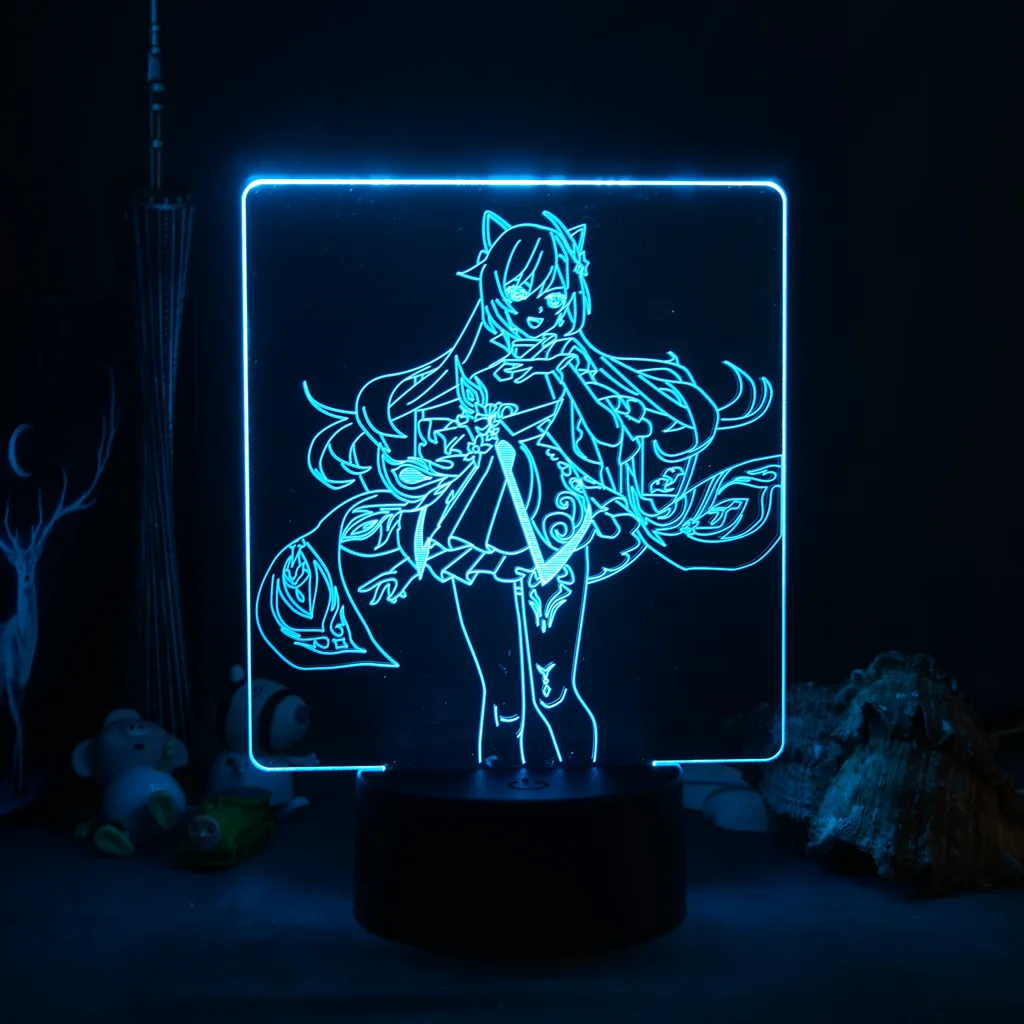 Genshin Impact Game Figure Night Light For Home Kids Room Decoration USB Light 3D Lamp Game Room Decorat
Genshin Impact Game Figure Night Light For Home Kids Room Decoration USB Light 3D Lamp Game Room Decorat