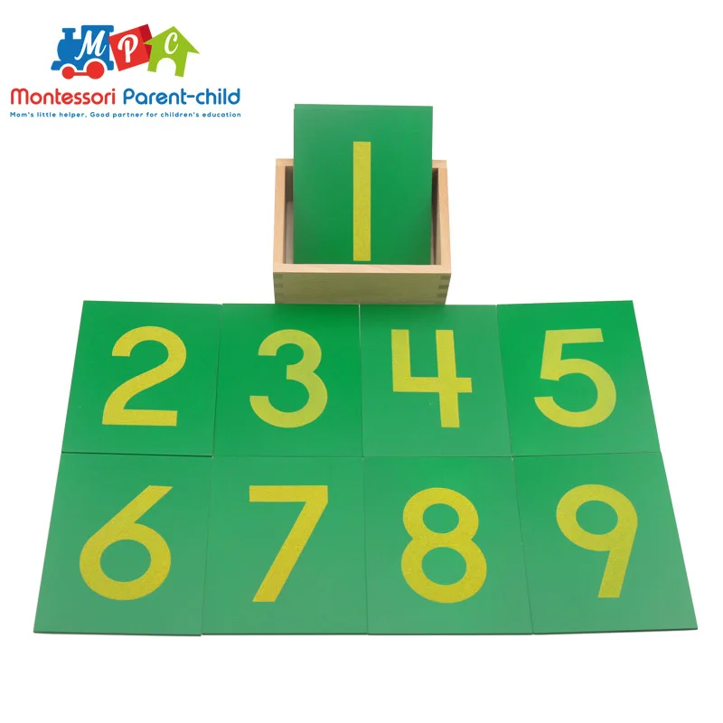 Montessori Math Toys Wooden Sandpaper Digitals Numbers 0-9 Green Board with Beech Wood Box Toys for Children Preschool Education
Montessori Math Toys Wooden Sandpaper Digitals Numbers 0-9 Green Board with Beech Wood Box Toys for Children Preschool Education