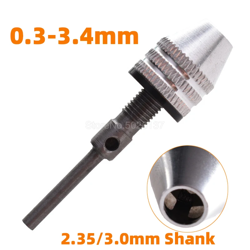 0.3-3.4MM Drill Chuck Keyless Hammer Adapter & Spiral 3-JAW Connector Power Tool Accessories Shaft Clamp Electric Motor Mini
0.3-3.4MM Drill Chuck Keyless Hammer Adapter & Spiral 3-JAW Connector Power Tool Accessories Shaft Clamp Electric Motor Mini
