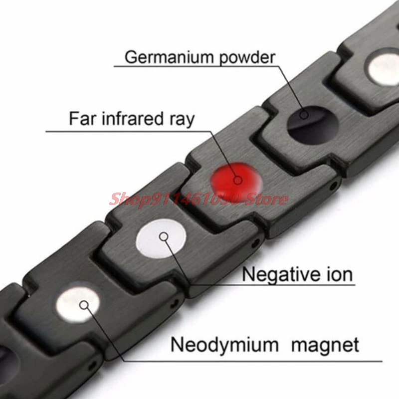 Men's Bracelets Energy Magnetic Tourmaline Bracelet Health Care Jewelry For Women Bracelets Bangle Slimming Product New
Men's Bracelets Energy Magnetic Tourmaline Bracelet Health Care Jewelry For Women Bracelets Bangle Slimming Product New