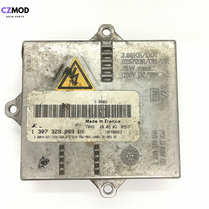 CZMOD оригинальный использованный 1 307 329 089 D1S D1R ксеноновая фара HID Балласт D2S D2R 1307329089 1307329082 1307329087 автомобильные аксессуары
CZMOD оригинальный использованный 1 307 329 089 D1S D1R ксеноновая фара HID Балласт D2S D2R 1307329089 1307329082 1307329087 автомобильные аксессуары