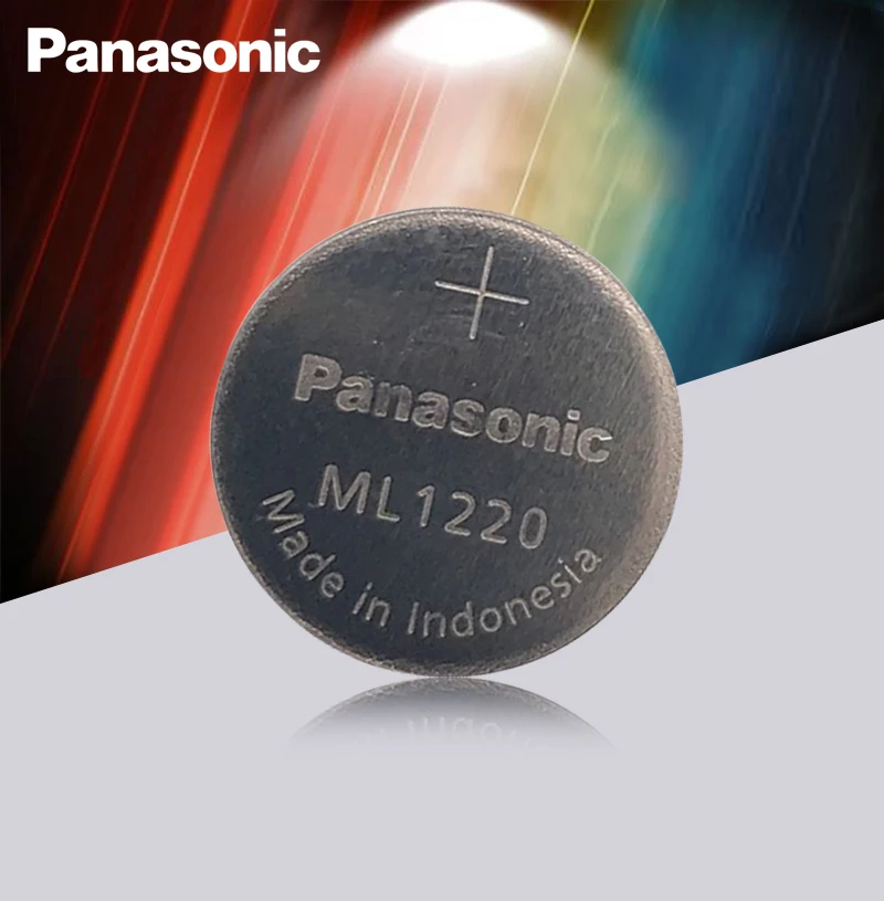 Новый оригинальный Panasonic ML1220 3V ML 1220 перезаряжаемый CMOS RTC BIOS резервная батарея