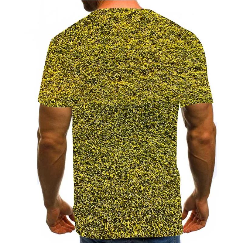 Men's Graphic T Shirts 3D Print Shirt Summer Tees Grass Pattern Tops Green
Men's Graphic T Shirts 3D Print Shirt Summer Tees Grass Pattern Tops Green