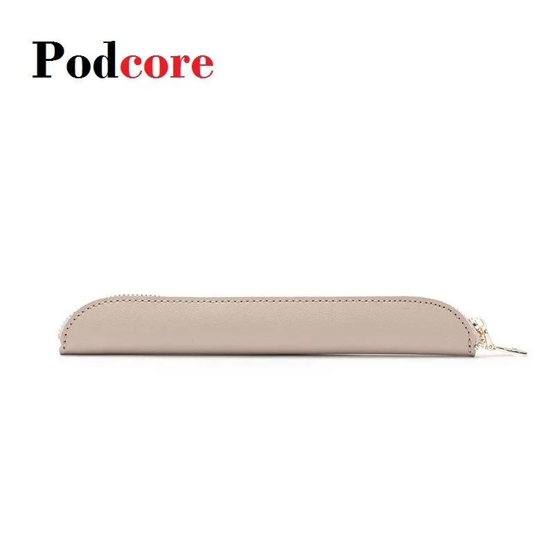 Small Makeup Bag Pouch for Brush, Slim Pencil Case Waterproof PU Leather Pen Protective Case Zipper Closure for Travel Office 
Small Makeup Bag Pouch for Brush, Slim Pencil Case Waterproof PU Leather Pen Protective Case Zipper Closure for Travel Office