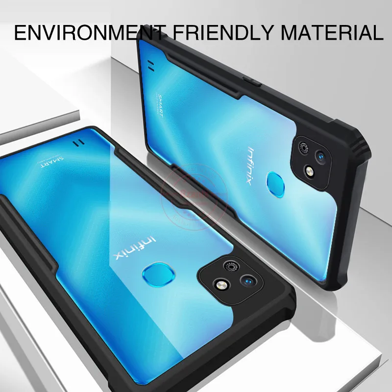 Rzants For Infinix Smart HD 2021 Infinix Smart 5 Hard Soft Casing Clear Cover Double Anti Drop Protection Flexible Frame Bumper
Rzants For Infinix Smart HD 2021 Infinix Smart 5 Hard Soft Casing Clear Cover Double Anti Drop Protection Flexible Frame Bumper