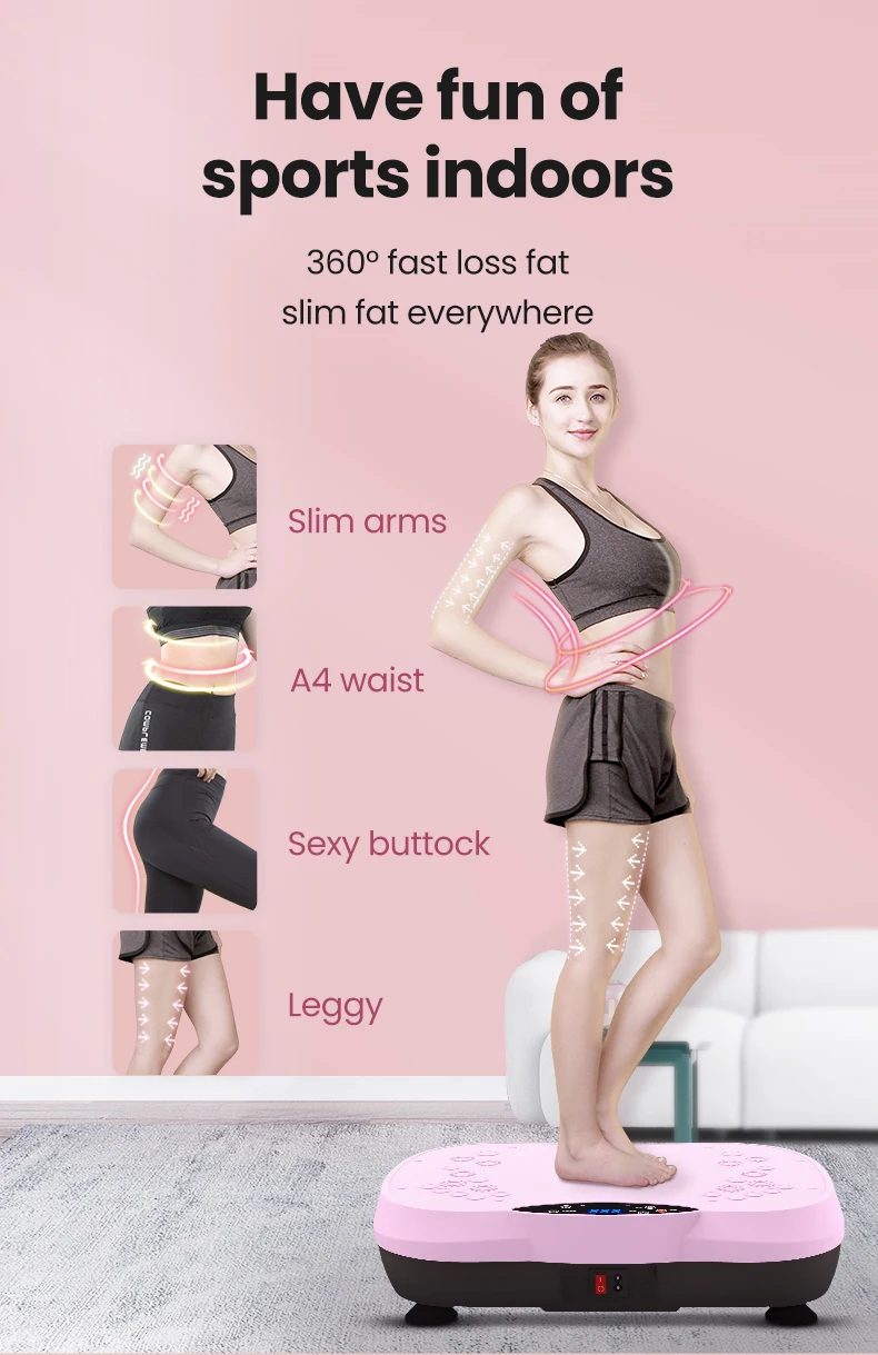 Jufit Indoors Smart Fitness Vibration Plate Burning Fat Bodybuilding Shiatsu Massage
Jufit Indoors Smart Fitness Vibration Plate Burning Fat Bodybuilding Shiatsu Massage