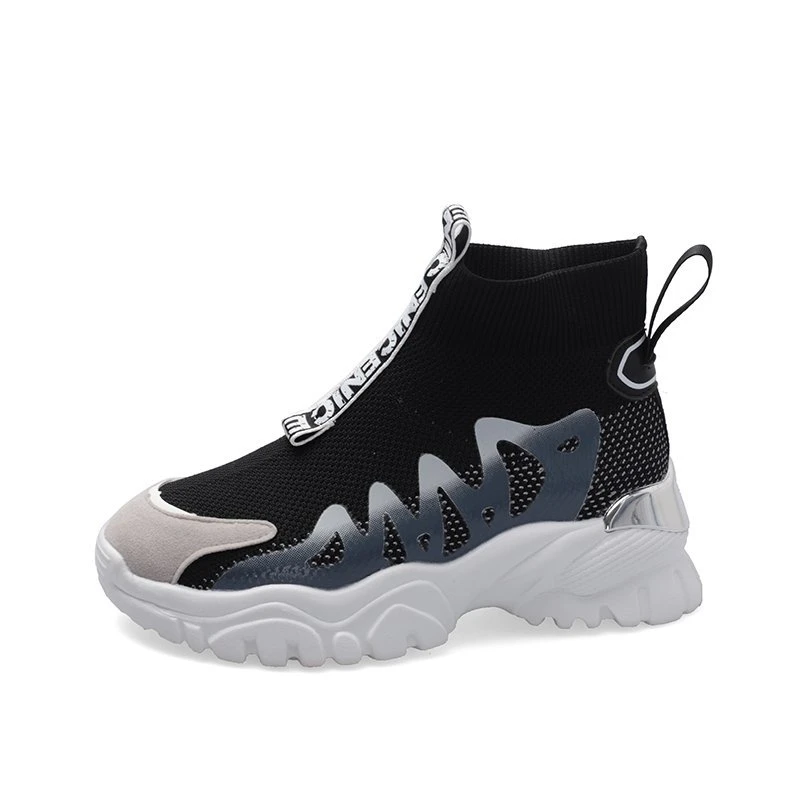 2021 Winter Women Sock Shoes Chunky Ankle Boots Fashion Platform Boots for Women Brand Slip on Round Toe Boots Woman Sneakers
2021 Winter Women Sock Shoes Chunky Ankle Boots Fashion Platform Boots for Women Brand Slip on Round Toe Boots Woman Sneakers