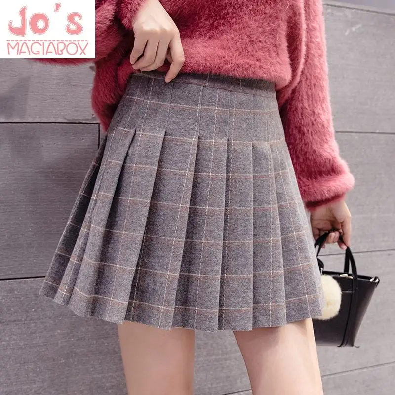 Winter Casual Kawaii Plaid Pleated Sweet Harajuku Women Skirt Vintage Vouge Korean Ladies High Waist Above Knee Cute Skirts
Winter Casual Kawaii Plaid Pleated Sweet Harajuku Women Skirt Vintage Vouge Korean Ladies High Waist Above Knee Cute Skirts